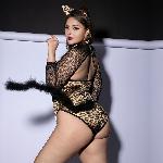 Еротичний костюм кішечки JSY P61127 Plus Size - мініатюра 5