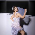 Еротичний костюм нареченої JSY P61129 Plus Size - мініатюра 3