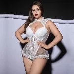 Корсет JSY P61132 White Plus Size - мініатюра 1