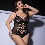 Корсет JSY P61133 Black Plus Size - мініатюра 2