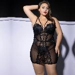 Сукня JSY P61150 Black Plus Size - мініатюра 5