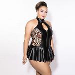 Боді JSY P61158 Black Plus Size - мініатюра 5