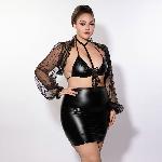 Сукня JSY P61159 Black Plus Size - мініатюра 5