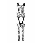 Бодістокінг Passion BS104 One Size, white - мініатюра 4