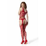 Бодістокінг Passion BS106 One Size, red - мініатюра 2