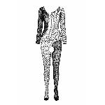 Бодістокінг Passion BS107 One Size, white - мініатюра 4