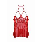 Бебі-дол Kissable Sexy Kiss Babydoll Red S/M - мініатюра 6