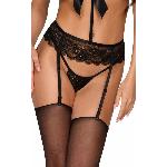 Комплект Kissable Bondage Kiss Set Black L/XL - мініатюра 4