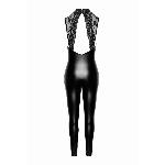Комбінезон Noir Handmade F342 Powerwetlook and lace overall - XL - мініатюра 7