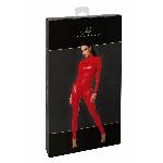 Комбінезон Noir Handmade F353 Red powerwetlook overall - M - мініатюра 7