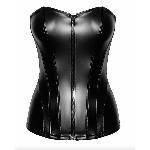 Корсет Noir Handmade F334 Powerwetlook corset - XL - мініатюра 6