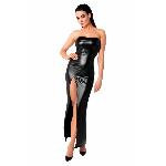 Сукня Noir Handmade F336 Powerwetlook long dress - M - мініатюра 2
