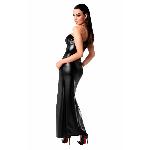 Сукня Noir Handmade F336 Powerwetlook long dress - M - мініатюра 4