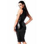 Сукня Noir Handmade F337 Powerwetlook midi dress - XXL - мініатюра 2