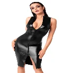 Сукня Noir Handmade F337 Powerwetlook midi dress - 3XL - мініатюра 1