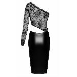 Сукня Noir Handmade F339 Assymetrical dress - S - мініатюра 7