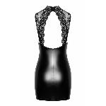 Сукня Noir Handmade F343 Powerwetlook and lace mini skirt - L - мініатюра 6