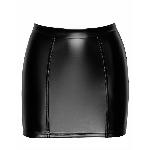 Спідниця Noir Handmade F341 Powerwetlook and lace skirt - S - мініатюра 7