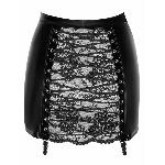 Спідниця Noir Handmade F341 Powerwetlook and lace skirt - 3XL - мініатюра 8