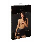 Спідниця Noir Handmade F345 Powerwetlook skirt with garter - M - мініатюра 7