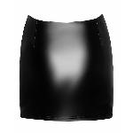 Спідниця Noir Handmade F345 Powerwetlook skirt with garter - XL - мініатюра 6