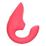 Вагінально-кліторальний стимулятор Womanizer Blend Vibrant Rose, вібрація + вакуум, 2 мотори - мініатюра 2