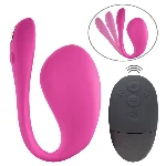 Смарт-віброяйце We-Vibe Jive 2 Electric Pink, пульт ДК, до 4 годин роботи - мініатюра 1