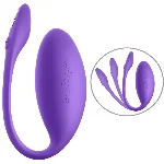 Смарт-віброяйце We-Vibe Jive Lite Purple, невеликий розмір - мініатюра 1