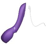 Смарт-вібромасажер We-Vibe Wand 2 Purple, дуже потужний, функція Smart Silence - мініатюра 4