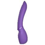 Смарт-вібромасажер We-Vibe Wand 2 Purple, дуже потужний, функція Smart Silence - мініатюра 3