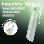 Вакуумний стимулятор Satisfyer Naughty Kiss, магнітна технологія 3D Air Pulse, 30 режимів роботи - мініатюра 6