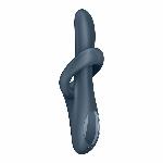 Вібратор з ротацією Satisfyer Heat Flex 4 Grey, підігрів до 39°C - мініатюра 3