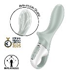 Анальний надувний вібратор Satisfyer Air Pump Booty 3, гнучкий стовбур - мініатюра 1