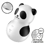 Вакуумний стимулятор з вібрацією Satisfyer Pocket Panda, 12 режимів вібрації, 11 рівнів вакууму - мініатюра 1