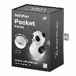 Вакуумний стимулятор з вібрацією Satisfyer Pocket Panda, 12 режимів вібрації, 11 рівнів вакууму - мініатюра 7