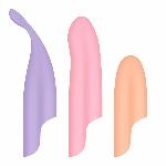 Набір 4-в-1 Satisfyer Playful Four, вібратор та 4 насадки, 12 режимів - мініатюра 5