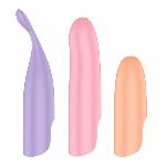 Набір 4-в-1 Satisfyer Playful Four, вібратор та 4 насадки, 12 режимів - мініатюра 6