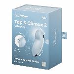 Вібростимулятор-пульсатор Satisfyer Tap & Climax 2 Blue, ефект постукування пальцем - мініатюра 7