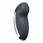 Вібростимулятор-пульсатор Satisfyer Tap & Climax 2 Grey, ефект постукування пальцем - мініатюра 4