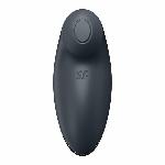 Вібростимулятор-пульсатор Satisfyer Tap & Climax 2 Grey, ефект постукування пальцем - мініатюра 3