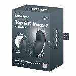 Вібростимулятор-пульсатор Satisfyer Tap & Climax 2 Grey, ефект постукування пальцем - мініатюра 7