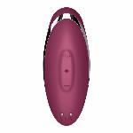 Вібростимулятор-пульсатор Satisfyer Tap & Climax 2 Red, ефект постукування пальцем - мініатюра 6