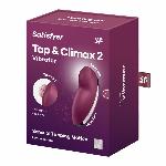 Вібростимулятор-пульсатор Satisfyer Tap & Climax 2 Red, ефект постукування пальцем - мініатюра 7