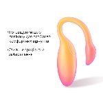 Смарт-віброяйце Magic Motion Flamingo Max Orange 2 в 1: віброяйце та тренажер Кегеля, 10 режимів - мініатюра 20
