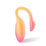 Смарт-віброяйце Magic Motion Flamingo Max Orange 2 в 1: віброяйце та тренажер Кегеля, 10 режимів - мініатюра 1