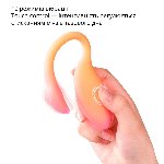 Смарт-віброяйце Magic Motion Flamingo Max Orange 2 в 1: віброяйце та тренажер Кегеля, 10 режимів - мініатюра 18