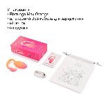 Смарт-віброяйце Magic Motion Flamingo Max Orange 2 в 1: віброяйце та тренажер Кегеля, 10 режимів - мініатюра 24