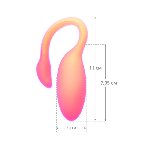 Смарт-віброяйце Magic Motion Flamingo Max Orange 2 в 1: віброяйце та тренажер Кегеля, 10 режимів - мініатюра 17
