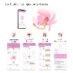 Смарт-віброяйце Magic Motion Flamingo Max Orange 2 в 1: віброяйце та тренажер Кегеля, 10 режимів - мініатюра 19
