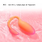 Смарт-віброяйце Magic Motion Flamingo Max Orange 2 в 1: віброяйце та тренажер Кегеля, 10 режимів - мініатюра 23